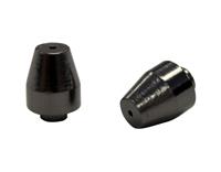 1/8" Ferrule 0.8 mm ID Graphite (10/pk)